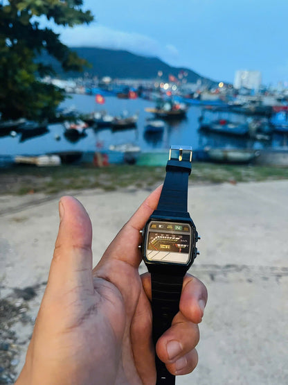 Tachometer watch v1